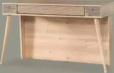 Productafbeelding van Moderne bureau, werktafel, bruin kinderbureau in een kinderkamer