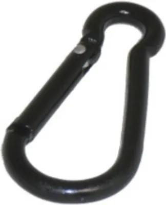 Produktbild von Karabiner für Trinkflasche und Thermoskanne, schwarz - Gefu | OLIMPIO