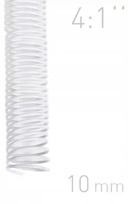 Obrázek produktu pro OPUS Grzbiet do bindowania A4 10mm 100ks bílý