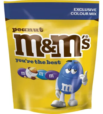 Produktbild von M&M'S Pinda Melkchocolade Mix 150g – Bunte Schoko- und Erdnussmischung