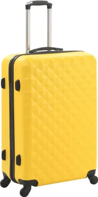 Obrázek produktu pro vidaXL Hard Shell Trolley Set 3 ks. Žlutý ABS