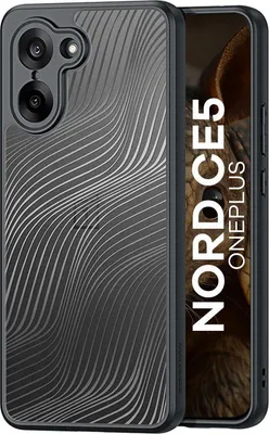 Produktbild von OnePlus Nord CE5 Hülle - Dux Ducis Aimo Series - Transparent TPU Back Cover - Schwarz