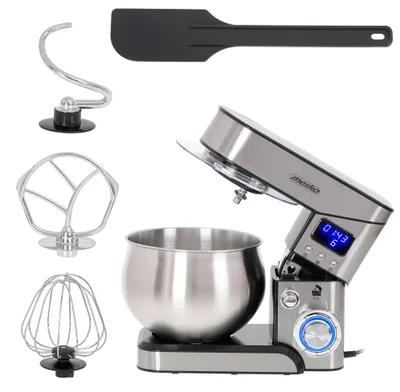 Küchenmaschine 2000 W, 5 l Edelstahlschüssel, Planetenrührwerk