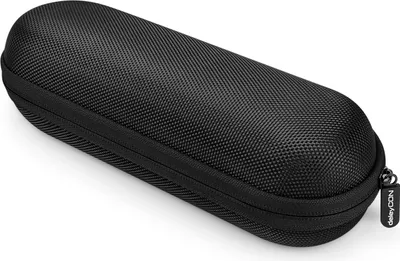 Produktbild von deleyCON Reiseetui Aufbewahrungsbox Reisebox Hartschalentasche Hardcase Schutz Hülle Reisetasche mit Netztaschen für elektrische Zahnbürsten Rasierer Kämme Pflegeartikel Kosmetik - Schwarz