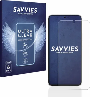 Produktbild von 6x Für Samsung Galaxy S22 5G Schutzfolie Savvies Displayschutz Display Schutz Folie Klar Transparent