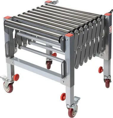 Image de Holzmann Convoyeur à rouleaux extensible RB9A