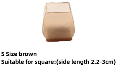 Productafbeelding van Stoelbeschermers, antislip ontwerp, vloerbescherming, S-kwadrat-G, 16 stuks