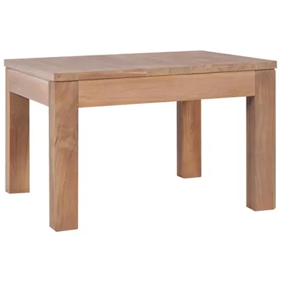 Zdjęcie produktu dla vidaXL Stolik kawowy z litego drewna tekowego naturalny 60x60x40 cm