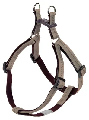 Produktbild von Nobby Geschirr Soft Grip beige/chocolate, Brustumfang: 60-86 cm