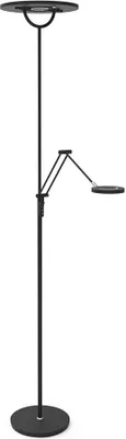 Produktbild von LED Stehleuchte, Leseslampe, Touchdimmer, schwarz, H 183 cm