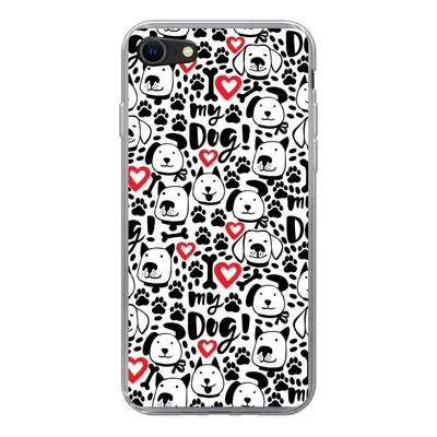 Obrázok produktu pre Kryt mobilného telefónu pre Apple iPhone 8 Vzory - Pes - Citát - Chlapci - Dievčatá - Deti - Deti Silikónové mäkké puzdro
