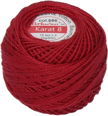 Obrázok produktu pre Háčkovacia priadza Karat 8 10 g - 1556