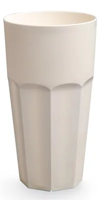 Produktbild von AKU® To Go Becher 400 ml/0,40 l, Mehrweg, Kunststoff, cremeweiß