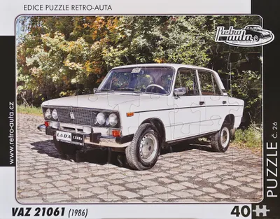 Obrázek produktu pro Puzzle č. 26 - VAZ 21061 (1986) 40 dílků