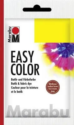 Produktbild von Marabu Batikfarbe Easy Color 25 g mittelbraun 046