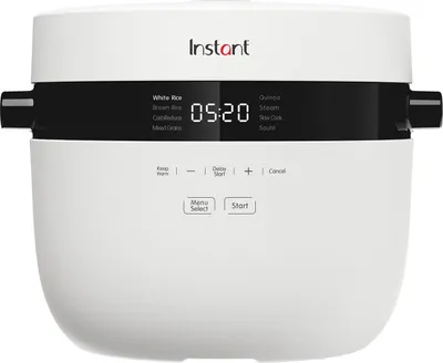 Produktbild von INSTANT POT Reiskocher 8-in-1 Dampfgarer 5L Schongaren Sautieren Weiß
