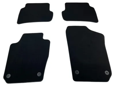 Productafbeelding van Seat Ibiza 4 6J, originele vloermatten, velours, zwart, set, passend, tapijt