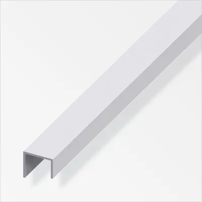 Produktbild von alfer Griff-Profil 2 m, 20 x 22 x 15 mm Aluminium eloxiert silber