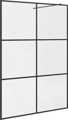 Zdjęcie produktu dla vidaXL Parawan prysznicowy do kabiny prysznicowej z przezroczystym szkłem ESG 140x195 cm