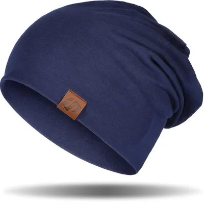 Image de Bonnet slouchy - Unie - 100 % coton - Confort quotidien