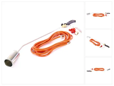 Zdjęcie produktu dla Zestaw palnika grzewczego Rothenberger Industrial ROMAXI ECO + wąż + regulator 1060 °C ( 1500000930 ) Wysokowydajny palnik