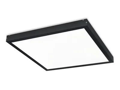 Immagine prodotto di KOLORENO Cornice per pannello LED - Cornice per pannello - 60x60cm, alluminio - nero