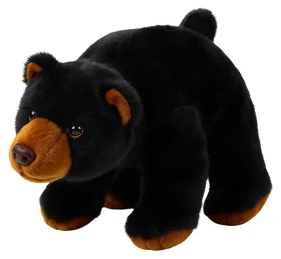 Obrázek produktu pro Plyšová maskotka, plyšový medvídek, černý, 28 cm