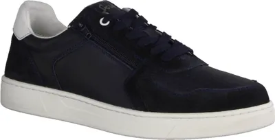 Produktbild von Sioux Tertulio Herrenschuhe, Sneaker, Leder, Blau, Wechselfußbett - Herrenschuhe Sneaker / Schnürschuh, Blau, leder (fusun/velour)