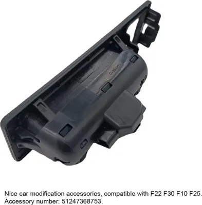 Image de Bouton-poussoir de coffre Déverrouillage du hayon 51247368753 Remplacement pour F22 F30 F10 F25