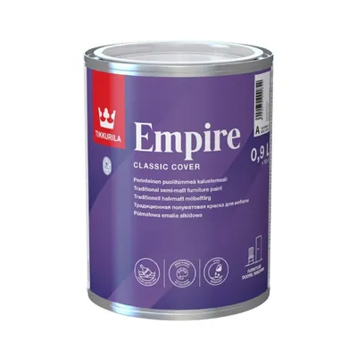 Produktbild von Tikkurila Empire Möbel Zaun Farbe Balustrade Dunkle Farben Farbauswahl 0.9L