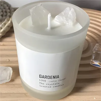 Obrázek produktu pro Vonná svíčka Zahradní květiny - Unikátní aromatická svíčka KP32735