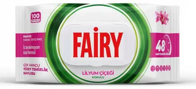 Produktbild von FAIRY Universal-Reinigungstücher 100 Stück Lilie, Größe uniw