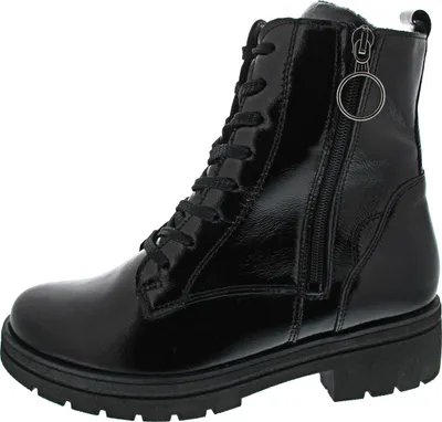 Produktbild von Waldläufer K-Zoe Schnürstiefel Schwarz in Gr. 41
