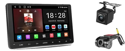 Obrázok produktu pre Dotykové autorádio, navigačný systém, bezdrôtové pripojenie, s kamerou DVR