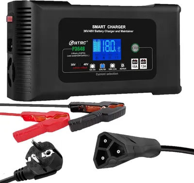 Produktbild von Acculader – Autobatterie-Ladegerät – Trickladegerät – Wartungsladegerät – Batterieladegerät – Intelligentes Schnellladegerät