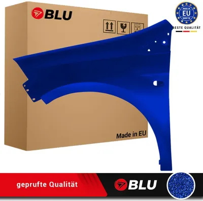 Immagine prodotto di BLU Parafango compatibile con Fiat Bravo 487B Sinistra Blau Notturno | 2007-2014 | Anteriore | Verniciato | Pronto per il montaggio | Acciaio