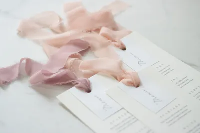 Image de Ruban de mousseline 4cm x 10m rose clair