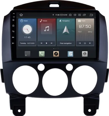 Produktbild von Für Mazda 2 9" Touchscreen Android Autoradio GPS Navigation CarPlay AndroidAuto