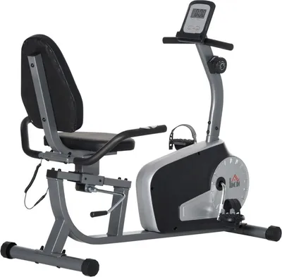 Image de Home trainer Fortuna Lai avec 8 niveaux de résistance 122-137 x 62 x 103 cm Acier Gris+Noir+Argent