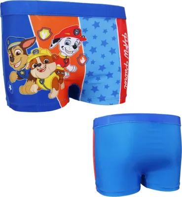 Zdjęcie produktu dla Paw Patrol Dziecięce spodenki kąpielowe – niebieskie / 122/128
