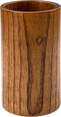 Immagine prodotto di Porta-utensili da cucina in legno, 15 cm, robusto, per cucchiai e spatole