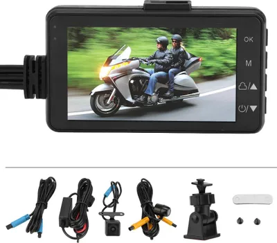 Obrázek produktu pro Kamera DVR pro motocykly, odolná proti oděru, kamera HD 120 stupňů pro záznam videa pro příslušenství do auta