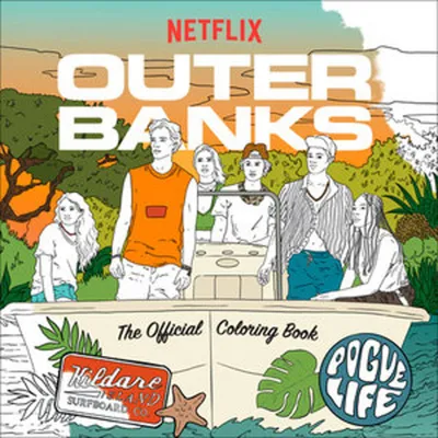 Zdjęcie produktu dla Outer Banks: The Official Coloring Book
