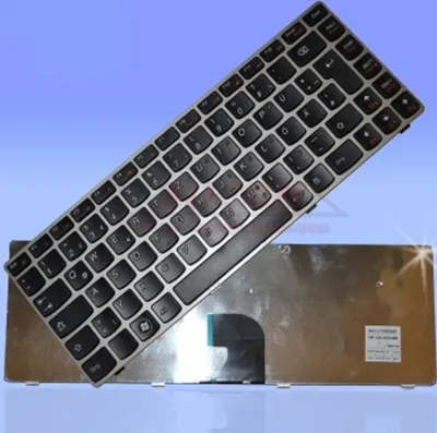 Produktbild von deutsche Tastatur für IBM Lenovo IdeaPad Z360 Z-360 DE Keyboard mit Rahmen