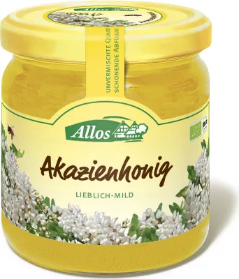 Produktbild von Allos Akazienhonig, biol. 500g