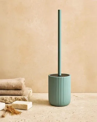 Immagine prodotto di Portascopino wc a pavimento in Vetroceramica verde color