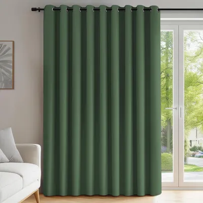 Produktbild von Verdunklungsvorhang 220 x 300 cm mit Ösen, olivgrün