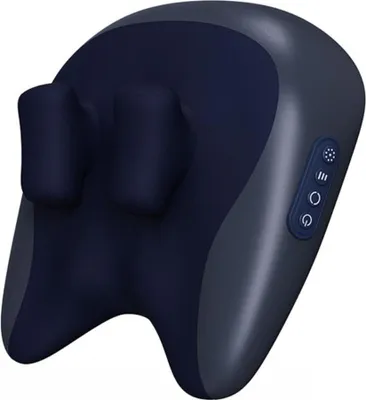 Image de INF Oreiller de Massage Nuque Rechargeable avec Chaleur et 6D, Relaxation Bleu