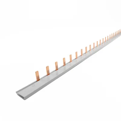 Produktbild von 1P Phasenschiene Stift 54-polig 10mm? PS/S Schiene Sammelschiene 63A DV