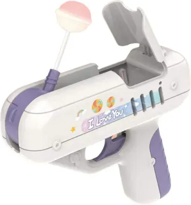 Produktbild von Süßigkeiten Pistole Zuckerlutscher Pistole Süßigkeiten Spielzeug Kinder Süßigkeiten Spielzeug Überraschung Ideen Geschenke für Freundinnen Leichtes Spielzeug Lollipop Aufbewahrung Spielzeug